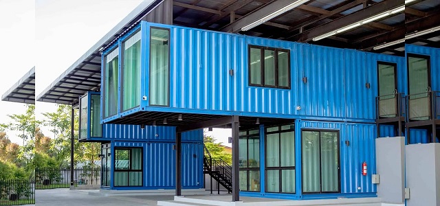 modular container housing in Africa’s urban spaces