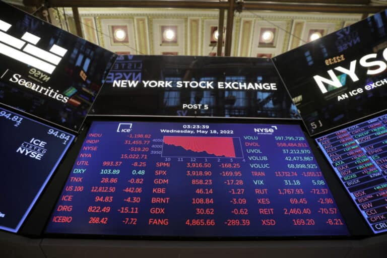 U.S. stock market performance December 23 2024