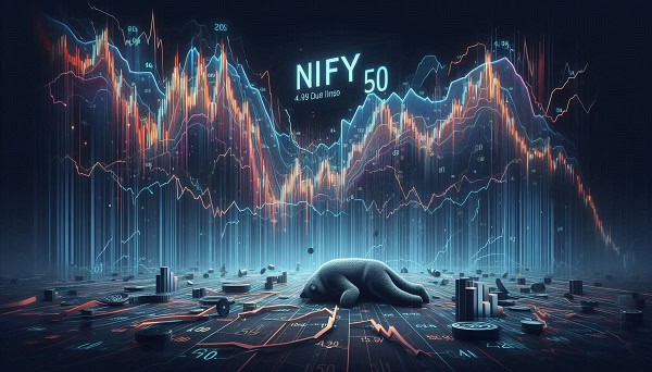 Sensex and Nifty Struggle as Market Faces Global and Domestic Pressures