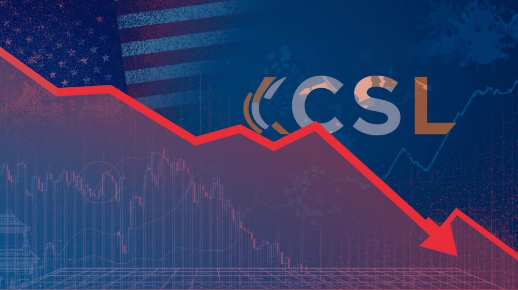 CSL Shares Plunge Amid Trump