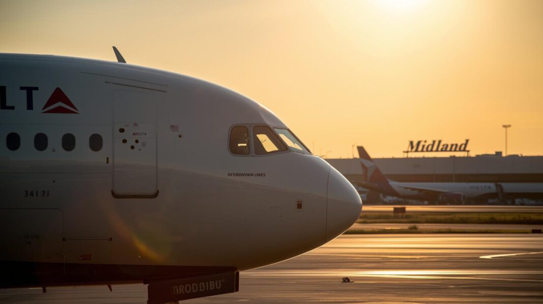 Delta Air Lines to Drop Midland Route in November Delta Air Lines to Drop Midland Route in November