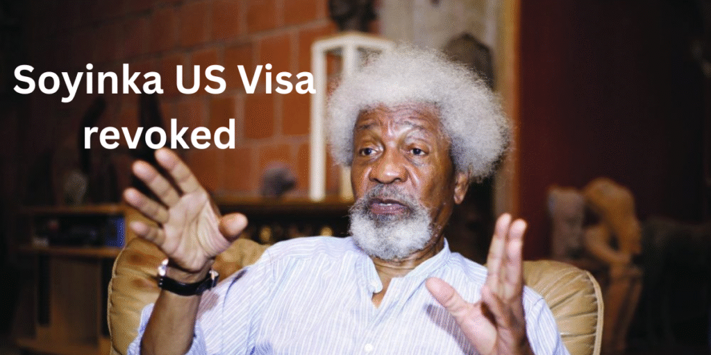 Wole Soyinka Alleges Foul Play in U.S. Visa Revocation