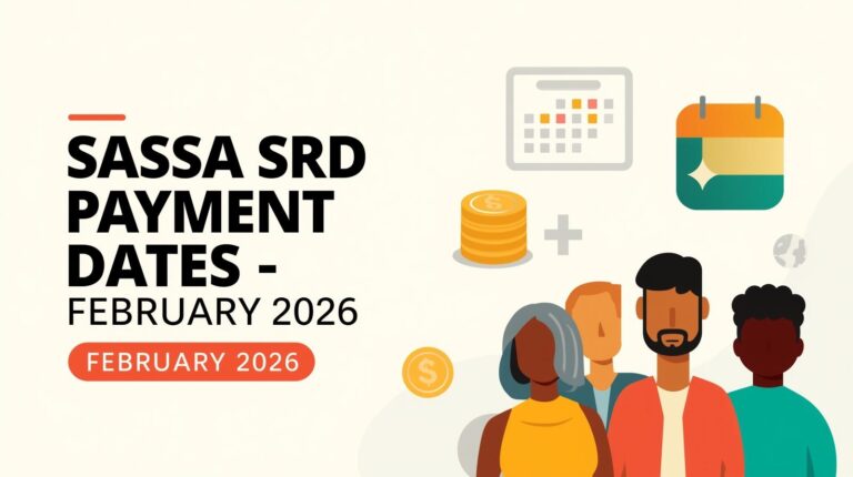 COVID-19 SRD sassa Payment Dates February 2026