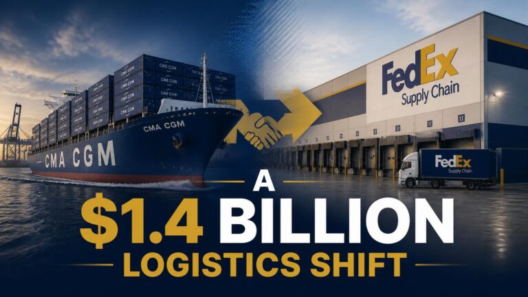 CMA CGM's $1.4 Billion FedEx Supply Chain Deal