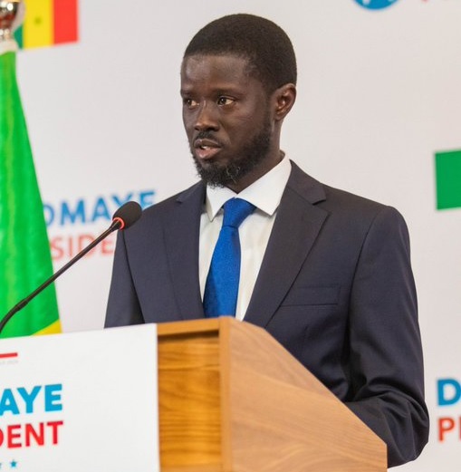 President Bassirou Diomaye Faye